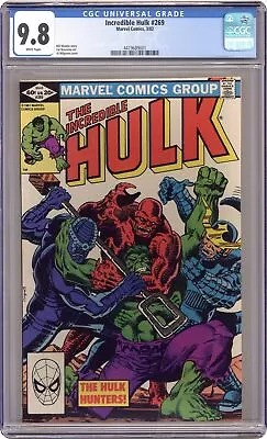 Buy Incredible Hulk #269 CGC 9.8 1982 4419689001 • 66.01£