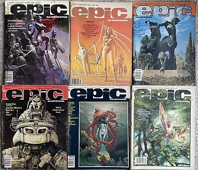Buy Epic Illustrated Comics A Marvel Magazine • 30£