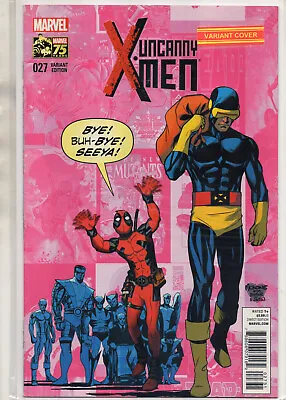 Buy UNCANNY X-MEN #27 Deadpool 75th Anniversary Photobomb VARIANT 2014 • 18.25£