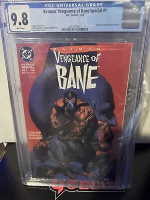 Buy Vengeance Of Bane Special #1 (DC 1993) CGC 9.8 White Pages First Print • 271.81£