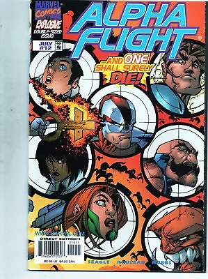Buy 99p Marvel Alpha Flight 12 Comic Rare High Grade NM 9.0 Bag & Board Team 1998 • 0.99£