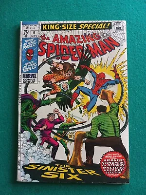 Buy The Amazing Spiderman King Sized Annual #6 Sinister 6 • 66.01£