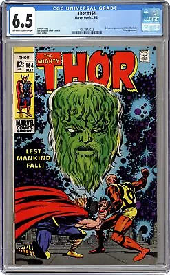 Buy Thor #164 CGC 6.5 1969 4067973023 • 112.61£