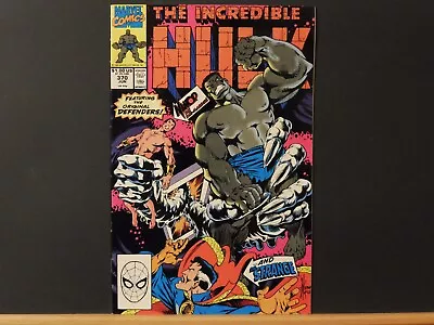 Buy Marvel Comics:  THE INCREDIBLE HULK #370 June 1990 The Original Defenders, Namor • 5.99£