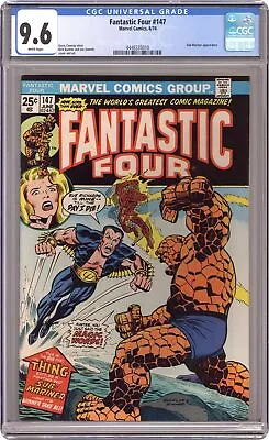 Buy Fantastic Four #147 CGC 9.6 1974 4448335010 • 182.50£