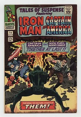 Buy Tales Of Suspense #78 VG+ 4.5 1966 • 14.37£