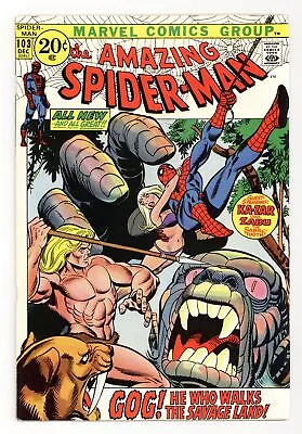 Buy Amazing Spider-Man #103 GD+ 2.5 1971 • 17.09£