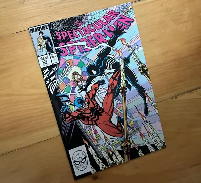 Buy Spectacular Spider-Man #137 1988 Marvel Comics Tarantula, Tombstone NM/M • 23.26£