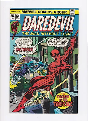 Buy Daredevil #126 [1975 Fn/vf] 1st App Torpedo! • 34.94£