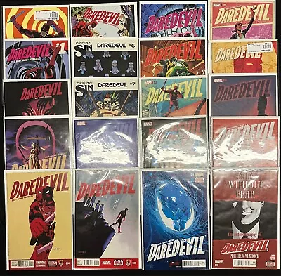Buy Daredevil #1-18, 0.1, 15.1 Complete Waid & Samnee - Marvel Comics 2014 • 38.82£