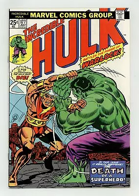 Buy Incredible Hulk #177 FN/VF 7.0 1974 • 30.29£