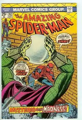 Buy Amazing Spider-man #142 7.5 // John Romita Sr. Cover Art Marvel 1975 • 59.64£