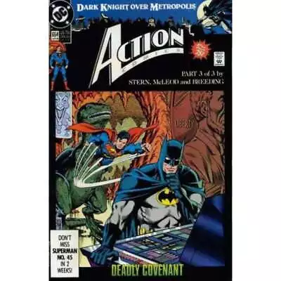 Buy Action Comics #654  - 1938 Series DC Comics NM Minus Full Description Below [e| • 3.56£