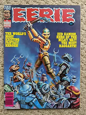 Buy EERIE #120 (1980) Lovely Looking VF; Features Don McGregor Story • 8.95£