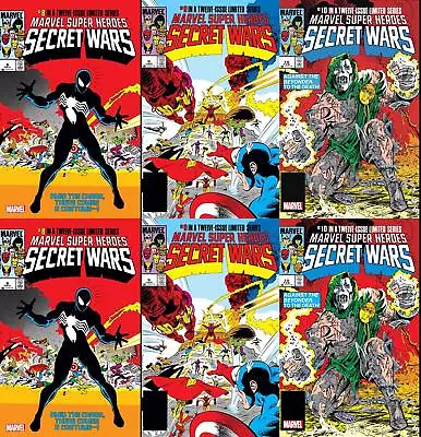 Buy [PRE-ORDER] Marvel Super-Heroes Secret Wars (#8, #9, #10 Inc Variants, 2024) • 10.90£