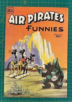 Buy Air Pirates Funnies #2 Hell Comic August 1971 Disney Banned Copyright Mickey • 62.12£