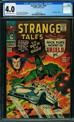 Buy Strange Tales #144 (1966) CGC 4.0!! • 31.06£