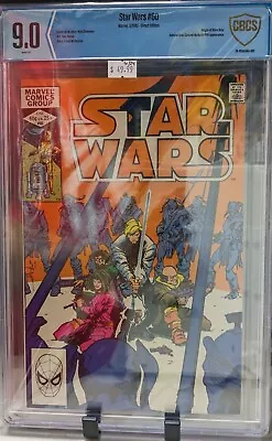 Buy Star Wars #60 1982 Direct Edition Origin Of Shira Brie CBCS 9.0 • 34.94£