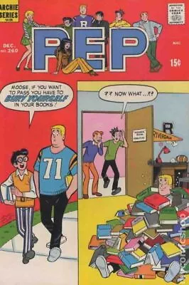 Buy Pep Comics #260 VG- 3.5 1971 Stock Image Low Grade • 2.10£