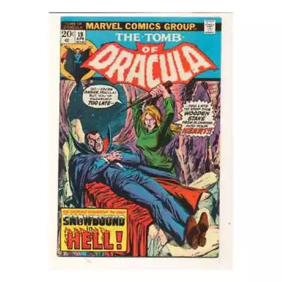 Buy Tomb Of Dracula #19  - 1972 Series Marvel Comics VF+ / Free USA Shipping [a^ • 72.08£