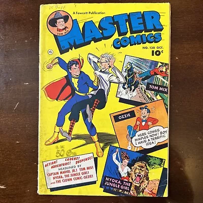 Buy Master Comics #130 (1952) - Golden Age! Captain Marvel Jr. • 42.71£