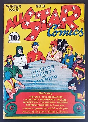Buy Don Maris Reprint: All Star Comics #3 Mid-Grade 1975 • 46.60£