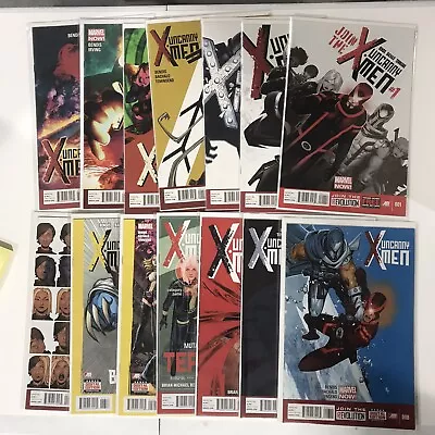 Buy Uncanny X-men 1-35 + Annual 1 2015 Lot Complete Set Run Of 36 Near Mint Marvel • 62.12£