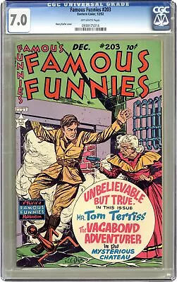 Buy Famous Funnies #203 CGC 7.0 1952 0938175014 • 100.96£