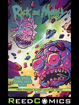 Buy RICK AND MORTY THE SPACE SHAKE SAGA PART 1 GRAPHIC NOVEL 72 Pages New Paperback • 17.50£