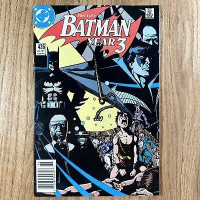 Buy BATMAN #436 1st App Tim Drake Newsstand DC Comics 1989 VF 🔑 • 9.28£