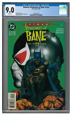 Buy Batman: Vengeance Of Bane II #nn (1995, DC) Glenn Fabry Cover CGC 9.0  BR128 • 23.26£