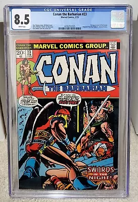 Buy Conan #23 (1973) CGC 8.5 - 1st Appearance Of Red Sonja Marvel Comics Key • 201.88£