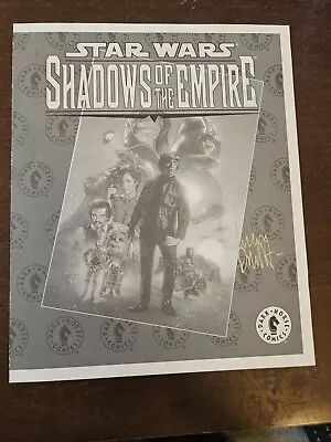 Buy Star Wars Shadows Of The Empire Promo Sheet Dark Horse SDCC 95  • 23.33£
