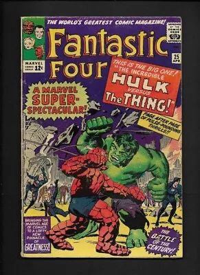 Buy Fantastic Four 25 GD/VG 3.0 High Definition Scans *k • 232.98£