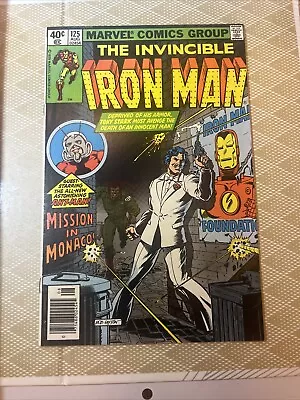 Buy Iron Man #125 Vol. 1 High Grade 1st App Marvel Comic Book Cm75-32 • 23.29£