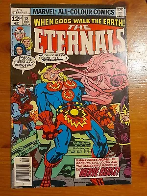 Buy Eternals #18 Dec 1977  FINE+ 6.5 1st Appearance Of Ziran The Tester • 7.50£