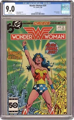 Buy Wonder Woman #329 CGC 9.0 1986 4384651023 • 74.55£