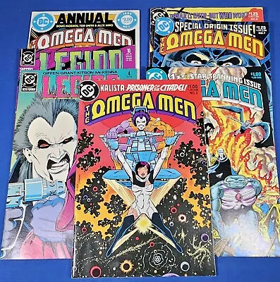 Buy 1st Lobo Omega Men #3 + More 1983 DC Key #1 & LEGION W/ Annual Lot  • 69.63£