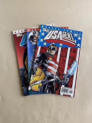 Buy U.S. Agent #1 -3 (2001) Feat Captain America- Marvel Comics - Complete Series • 6£