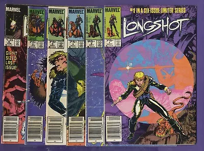 Buy LONGSHOT #1-6 MINISERIES 1st PRINTING 1st App LONGSHOT, SPIRAL, MOJO - ART ADAMS • 40£