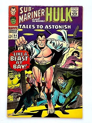 Buy Tales To Astonish #84 Marvel Silver Age Sub-Mariner Hulk • 30.19£