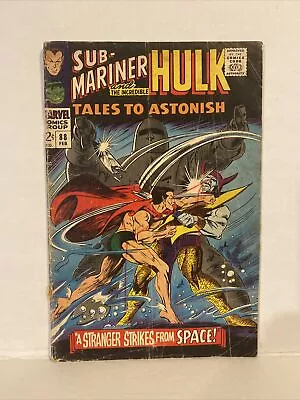 Buy Marvel Tales To Astonish Submariner And Hulk 88 Feb 1966 • 7.06£