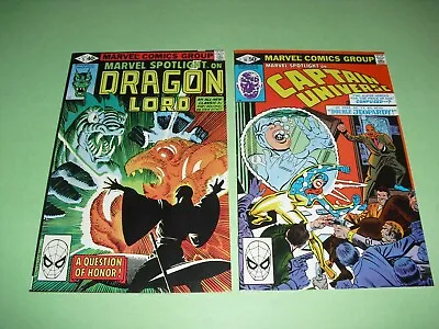 Buy Marvel Spotlight #5 & #10 Both NM 9.0 To 9.2 1979! Captain Universe Dragon Lord • 10.50£