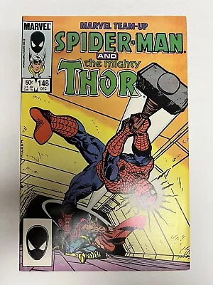 Buy Marvel Team-Up - Issue # 148 - Spider-Man And The Mighty Thor - 1984. • 3.88£