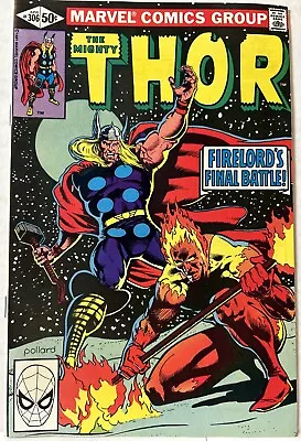 Buy Thor #306 - Marvel Comics 1981 - KEY - Origin Of Firelord VF-NM • 7.76£