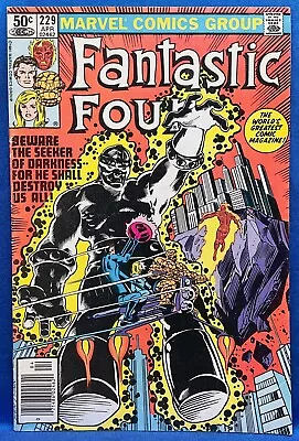 Buy Fantastic Four #229 (1981) 1st App Of Ebon Seeker - Bronze - Newsstand - FN/VF • 4.83£
