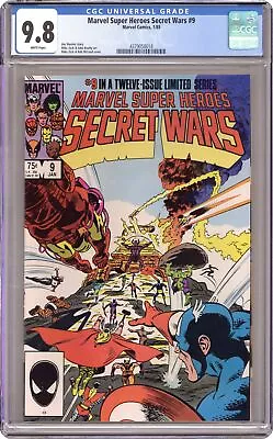 Buy Marvel Super Heroes Secret Wars #9D CGC 9.8 1985 4379058018 • 139.79£
