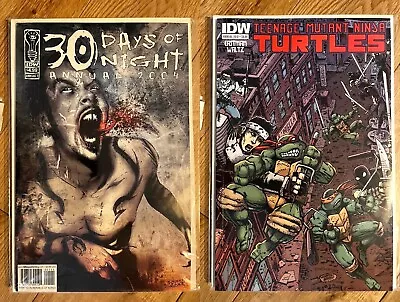 Buy IDW Comics Annuals Combo!30 Days Of Night 2004|Teenage Mutant Ninja Turtles 2012 • 1.50£