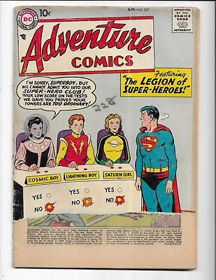 Buy Adventure Comics 247 1958 DC Comics FrG 1.5 1st App Of Legion Of Super Heroes • 698.95£