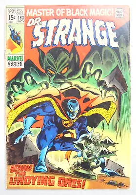 Buy Marvel DOCTOR STRANGE  #183 1969 🔑 1st Undying Ones, Final Issue Check It Out!! • 19.42£